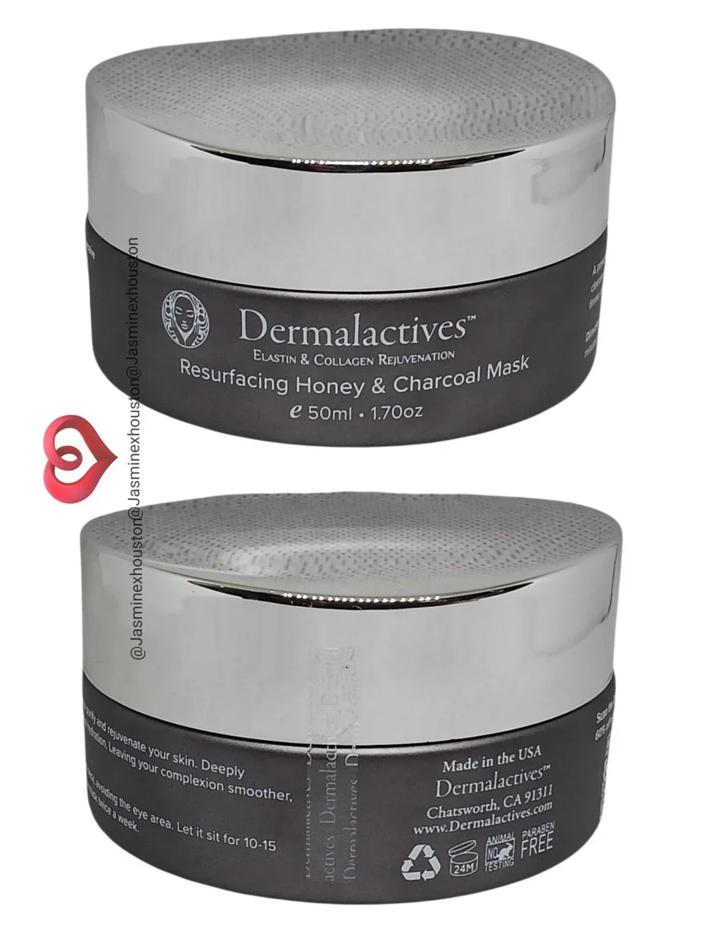 🎉2•$20/3•$28🎉 DERMALACTIVES Resurfacing Honey & Charcoal Mask